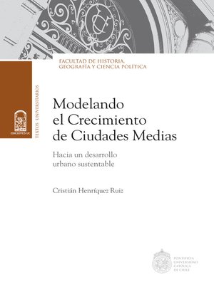 cover image of Modelando el crecimiento de ciudades medias